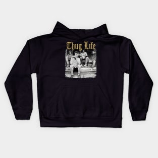 golden girls thug life Kids Hoodie